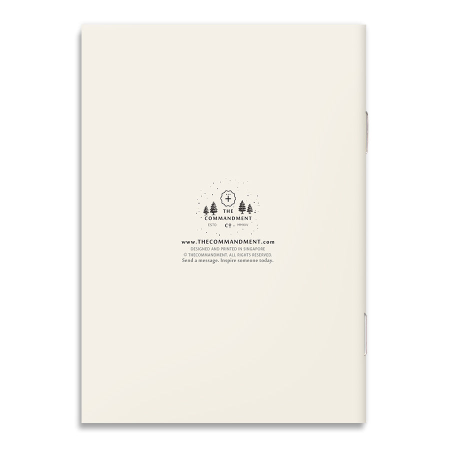 Grace Is Sufficient {A6 Notebook} - Notebooks by The Commandment Co, The Commandment Co , Singapore Christian gifts shop