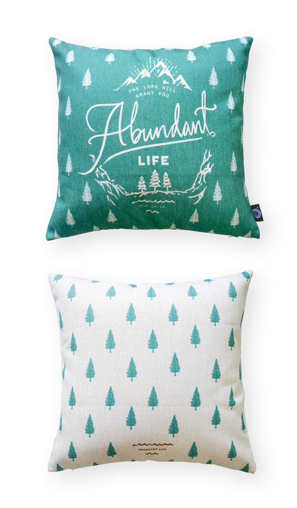 Abundant Life {Cushion Cover} - Cushion Covers by The Commandment, The Commandment Co , Singapore Christian gifts shop