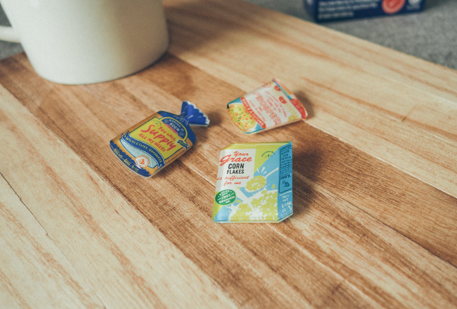 Grace Cereals {LOVE SUPERMARKET Pin} - Accessories by Hey New Day, The Commandment Co , Singapore Christian gifts shop