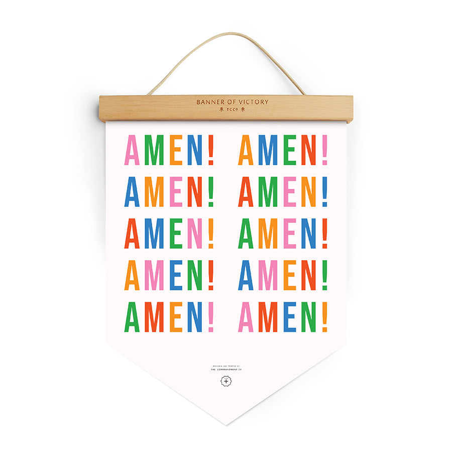 Amen {Banner of Victory} - by The Commandment Co, The Commandment Co , Singapore Christian gifts shop
