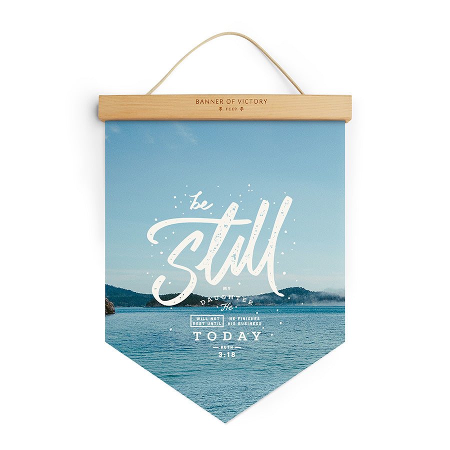 Be Still My Daughter {Banner of Victory} - by The Commandment Co, The Commandment Co , Singapore Christian gifts shop