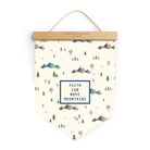 Faith Can Move Mountains {Banner of Victory} - Banners by The Commandment Co, The Commandment Co , Singapore Christian gifts shop