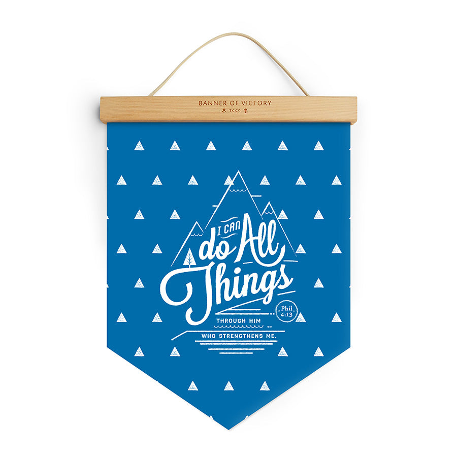 I Can Do All Things {Banner of Victory} - Banners by The Commandment Co, The Commandment Co , Singapore Christian gifts shop