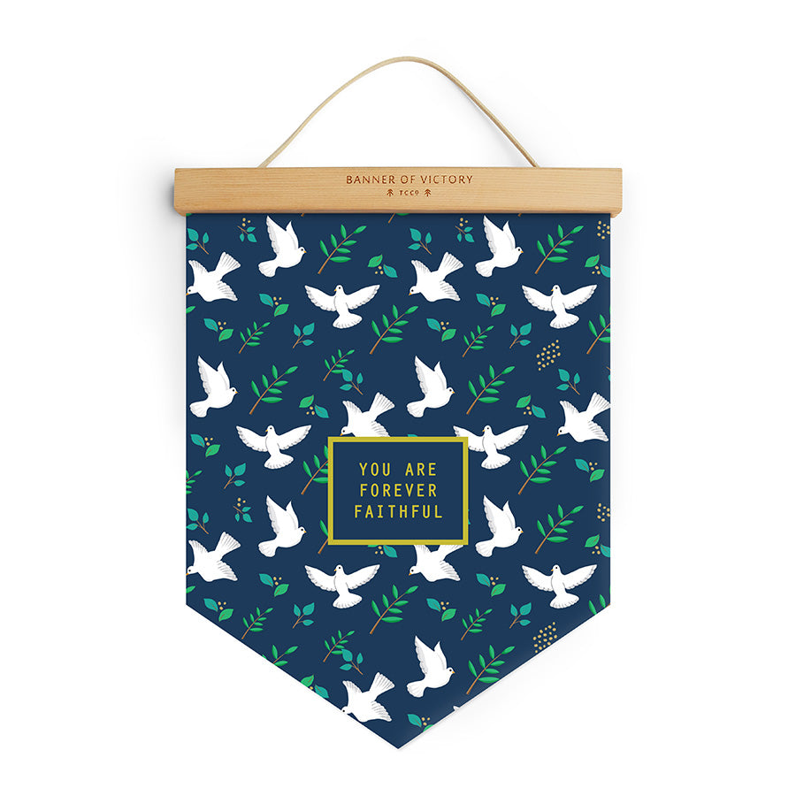 You Are Forever Faithful {Banner of Victory} - Banners by The Commandment Co, The Commandment Co , Singapore Christian gifts shop