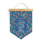 We Will Serve The Lord {Banner of Victory} - Banners by The Commandment Co, The Commandment Co , Singapore Christian gifts shop