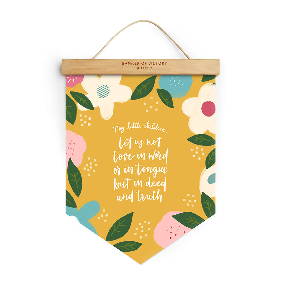 My Little Children {Banner of Victory} - Banners by The Commandment Co, The Commandment Co , Singapore Christian gifts shop