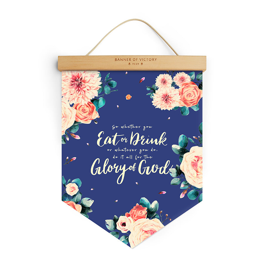 Glory of God {Banner of Victory} - Banners by The Commandment Co, The Commandment Co , Singapore Christian gifts shop