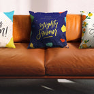 He Is A Mighty Saviour {Cushion Cover} - Cushion Covers by The Commandment Co, The Commandment Co , Singapore Christian gifts shop