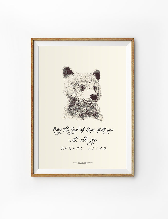 All Joy {Poster} - Posters by House of Herondale, The Commandment Co , Singapore Christian gifts shop