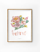 Believe {Poster} - Posters by Small Hours Shop, The Commandment Co