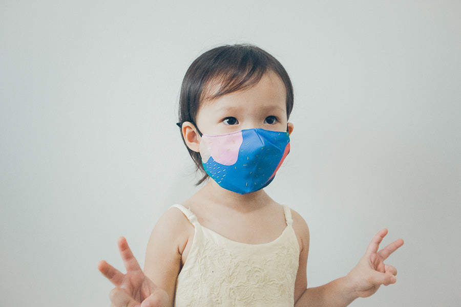 Blessed is The One Who Trusts in The Lord {Kids Face Mask} - Face Mask by The Commandment Co, The Commandment Co , Singapore Christian gifts shop