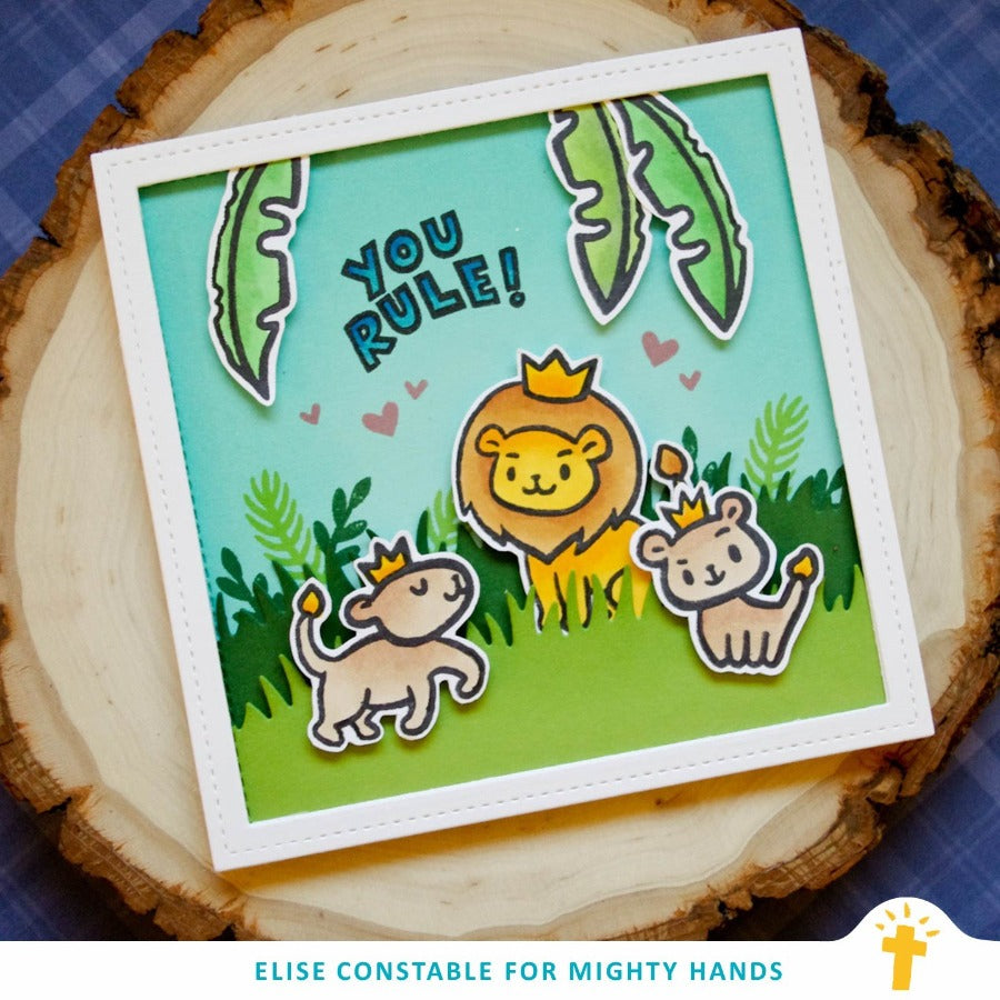 Bold as a Lion {Stamp} - Stamps by Mighty Hands, The Commandment Co