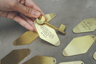 Hotel Brass Keychain - Keychain by The Messenger by TCCO, The Commandment Co , Singapore Christian gifts shop