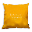 By His stripes, We are Healed {Cushion Cover} - Cushion Covers by The Commandment Co, The Commandment Co , Singapore Christian gifts shop