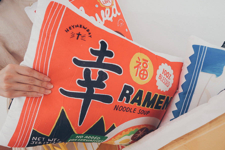 Xin Blessed Ramen {Plush Toy} - plush toys by The Commandment Co, The Commandment Co , Singapore Christian gifts shop
