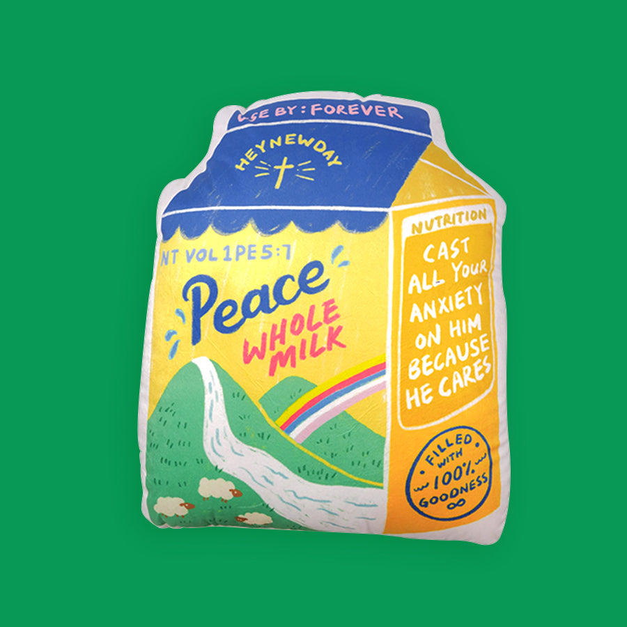 Peace Whole Milk {Plush Toy} - plush toys by The Commandment Co, The Commandment Co , Singapore Christian gifts shop