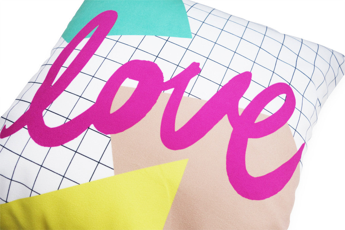 Love {Cushion Cover} - Cushion Covers by The Commandment, The Commandment Co , Singapore Christian gifts shop