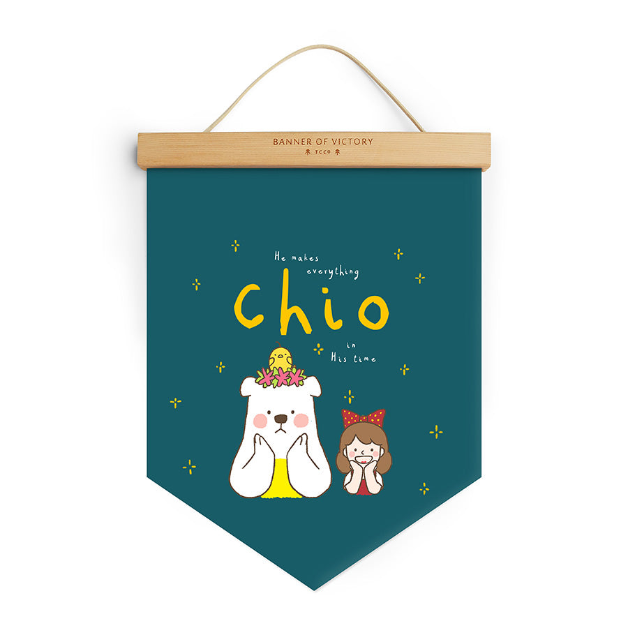 Chio {Banner of Victory} - Banners by The Commandment Co, The Commandment Co , Singapore Christian gifts shop