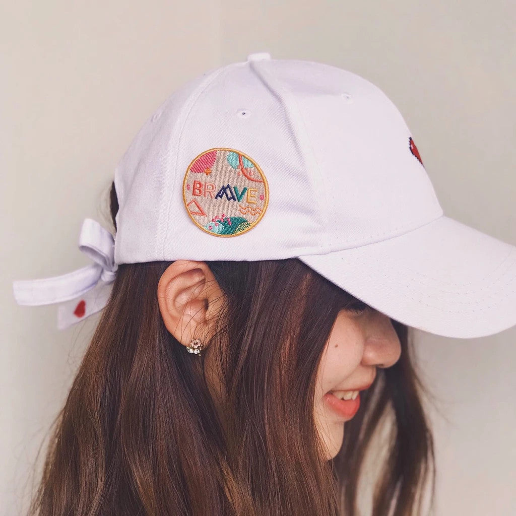 BRAVE {Embroidery Pin} - Accessories by The Brave Assembly, The Commandment Co , Singapore Christian gifts shop