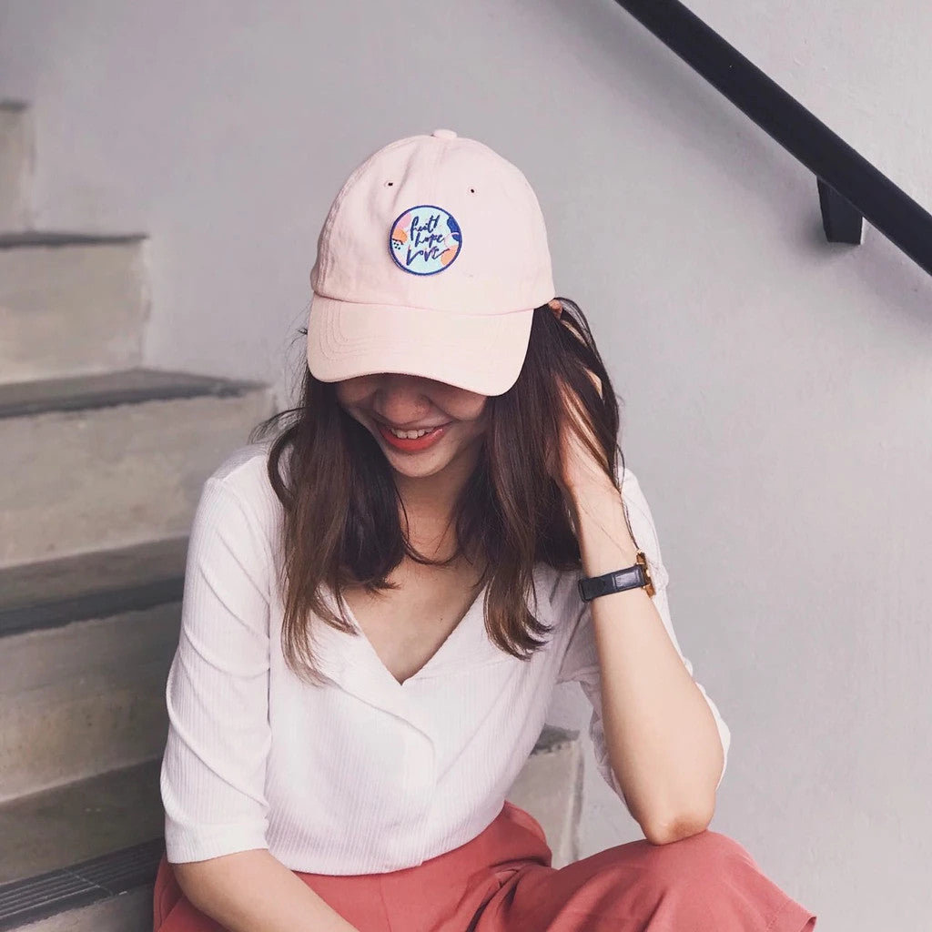 FAITH HOPE LOVE {Embroidery Pin} - Accessories by The Brave Assembly, The Commandment Co , Singapore Christian gifts shop