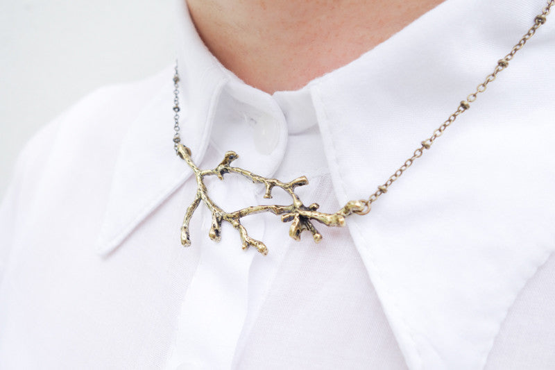 You are the branches necklace.