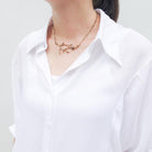 You are the branches necklace. Whoever remains in me as I remain in them will bear fruit.