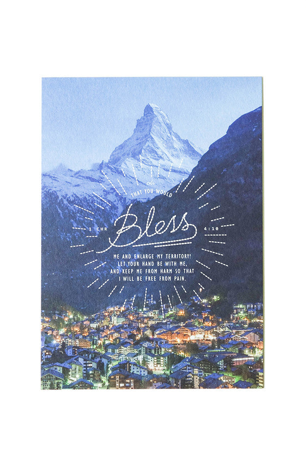Bless / The Prayer of Jabez {Card} - Cards by The Commandment, The Commandment Co