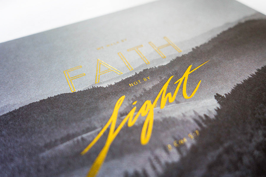 Walk by Faith {Card} - Cards by The Commandment, The Commandment Co