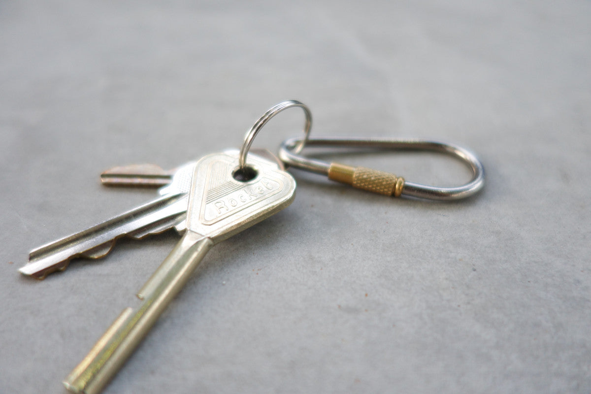 Carabiner can help you to not lose your keys