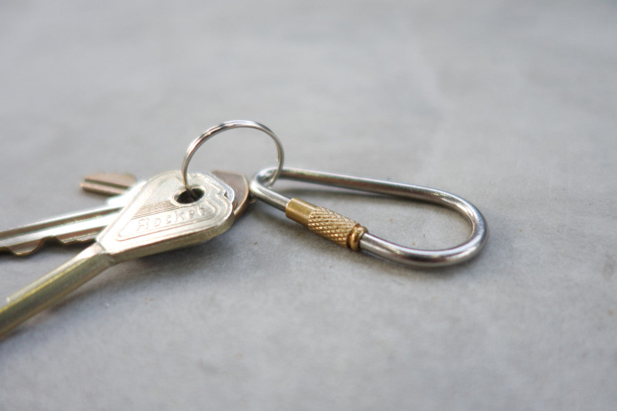 Hook anything from keys to water bottle to the carabiner