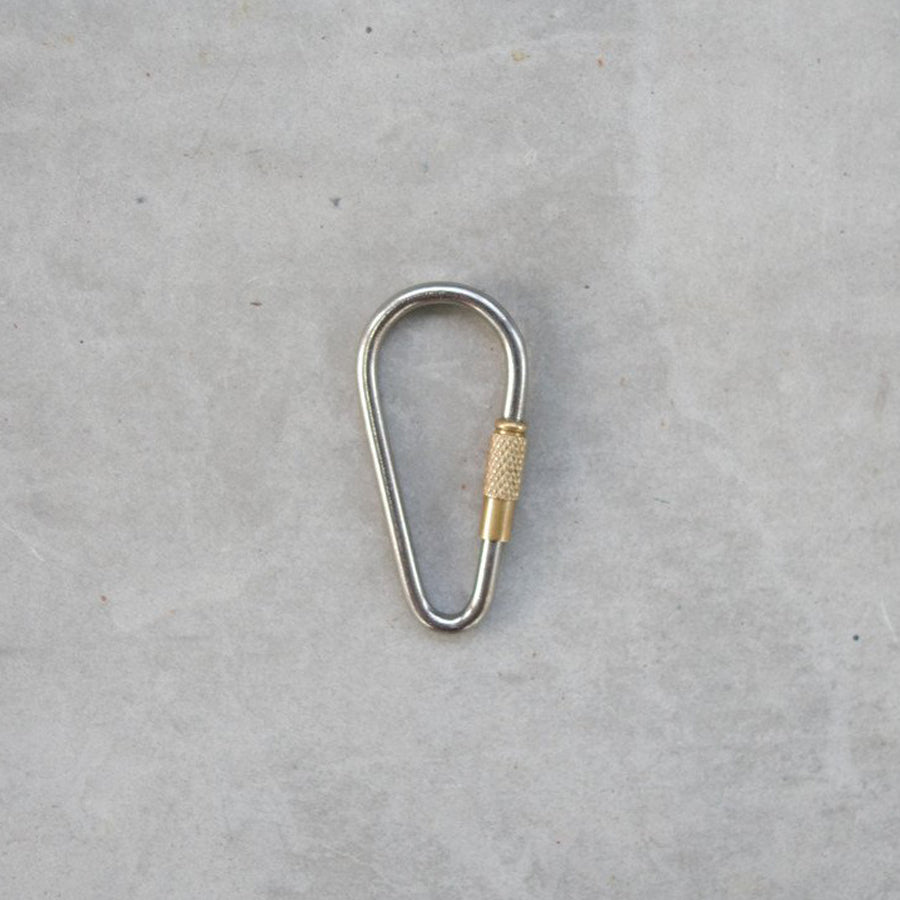 Carabiner will allow you to hook anything onto your bag, from water bottles, shopping bags to anything you can think of.