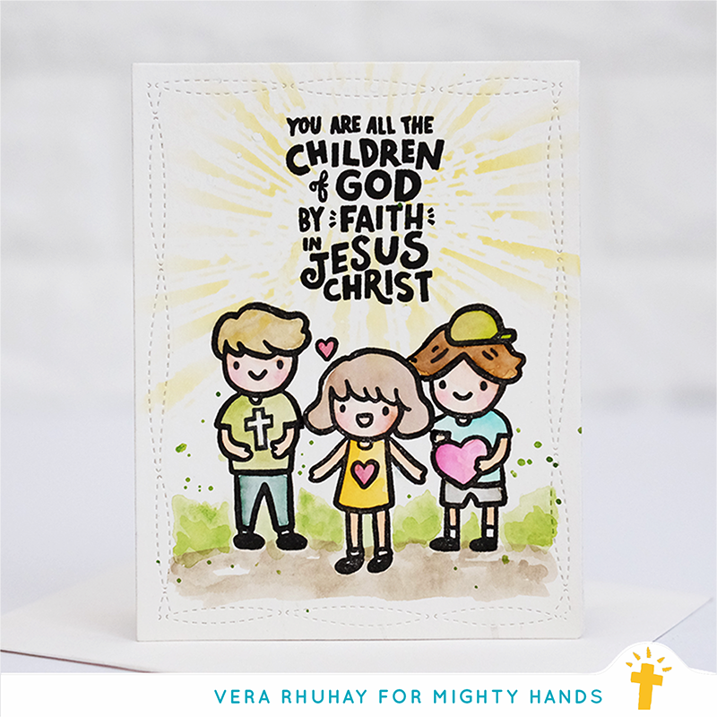Children of God {Stamp} - Stamps by Mighty Hands, The Commandment Co