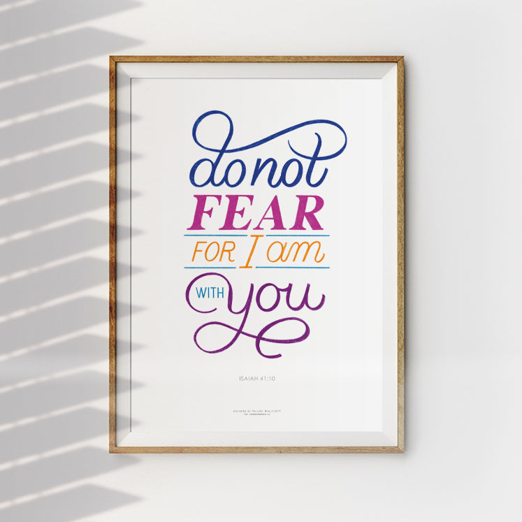 Do Not Fear {Poster} - Posters by Valster73, The Commandment Co