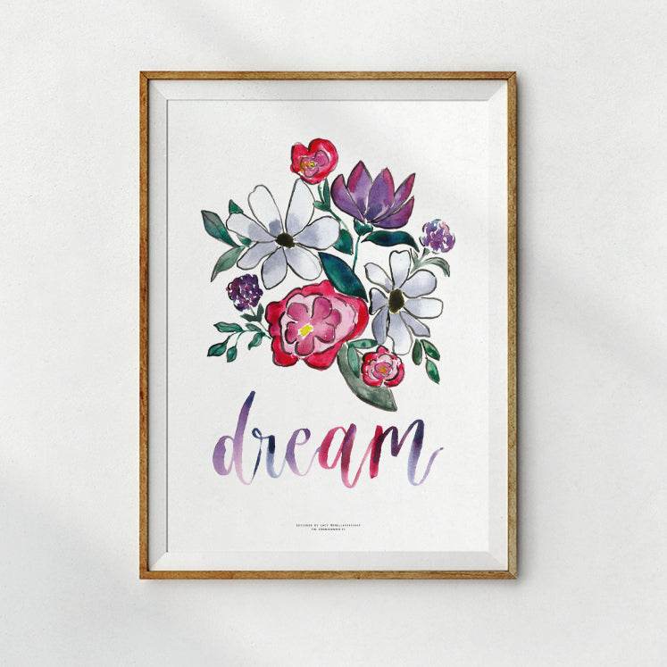 Dream {Poster} - Posters by Small Hours Shop, The Commandment Co