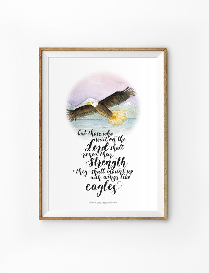 Eagle {Poster} - Posters by heartstringsincolours, The Commandment Co