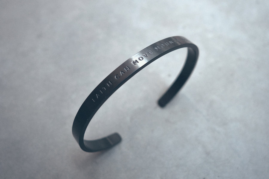 Black On Black {Verse Band} - verse band by J&Co Foundry, The Commandment Co , Singapore Christian gifts shop