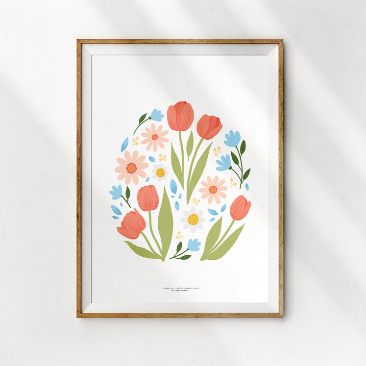 Blossom Like Flowers {Poster} - Posters by Flowering Words, The Commandment Co