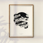 christian home and living wall art poster decoration