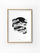 God will make a way wall art poster