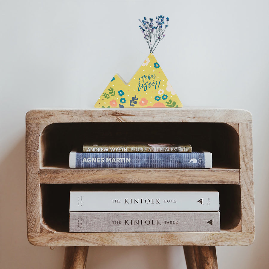 He Has Risen {Mountain Vase} - by The Commandment Co, The Commandment Co , Singapore Christian gifts shop