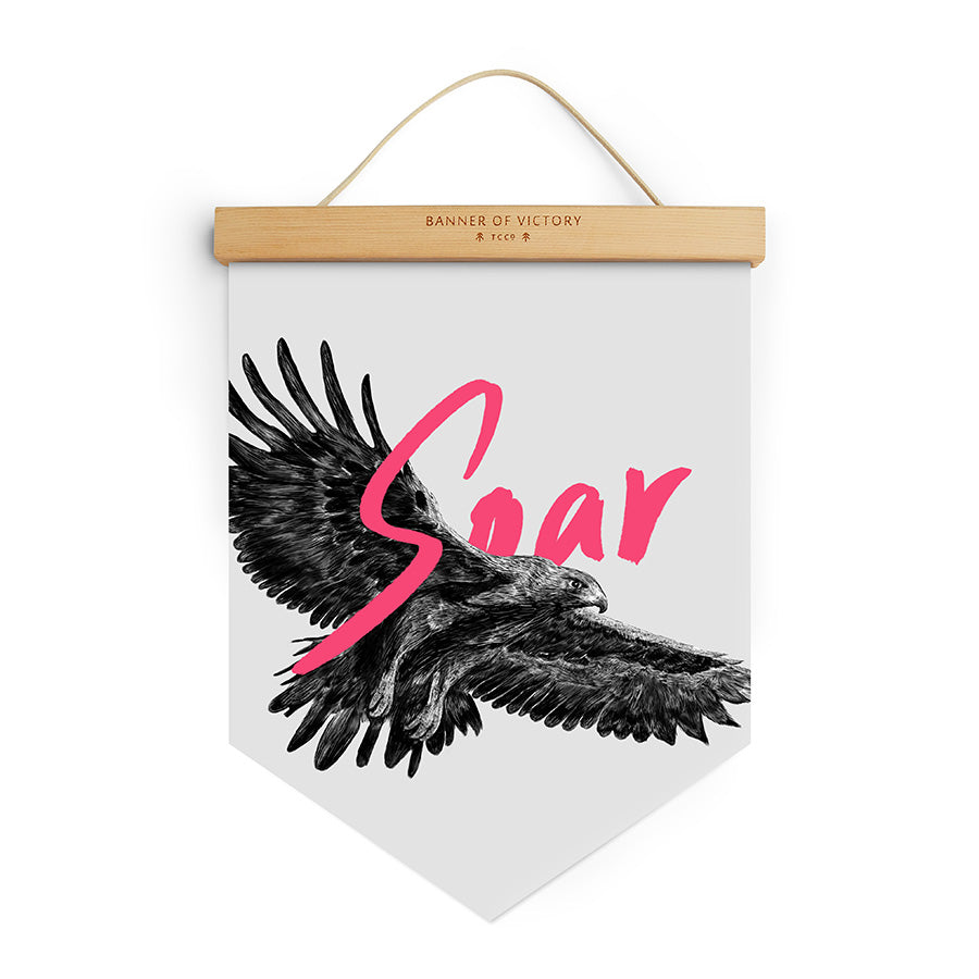 Soar On Wings Like Eagles {Banner of Victory} - Banners by The Commandment Co, The Commandment Co , Singapore Christian gifts shop