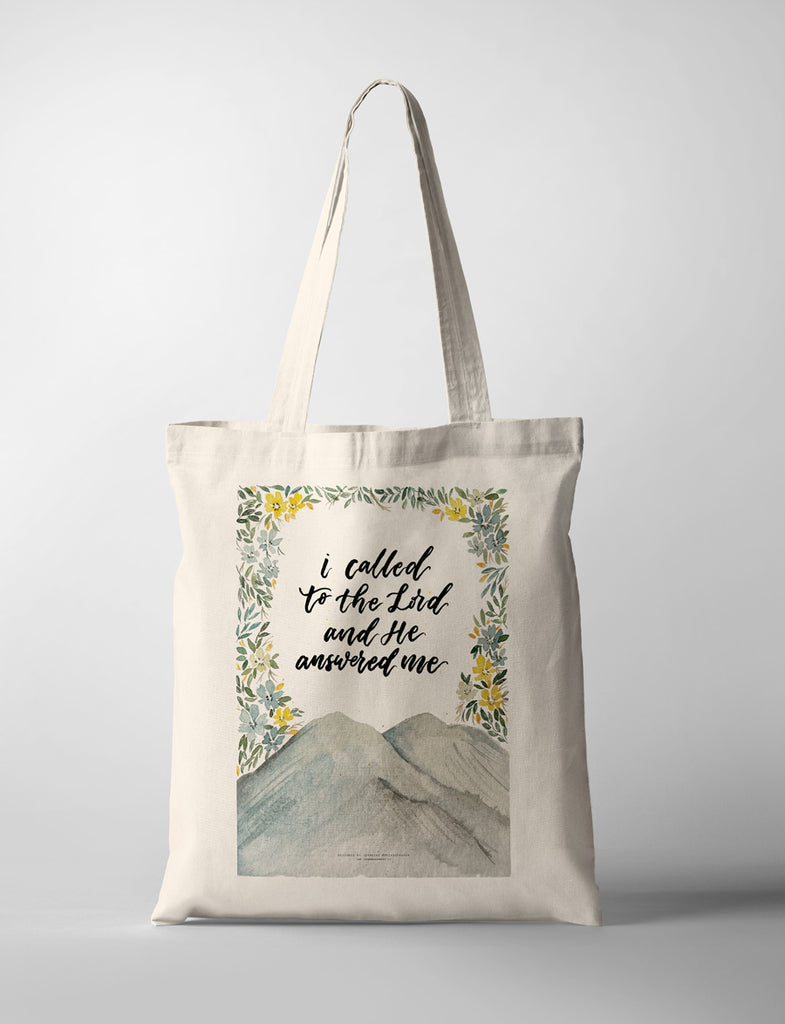 I Called To The Lord {Tote Bag}