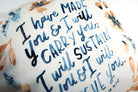 I Have Made You And I Will Carry You {Cushion Cover} - Cushion Covers by Love That Letters, The Commandment Co , Singapore Christian gifts shop