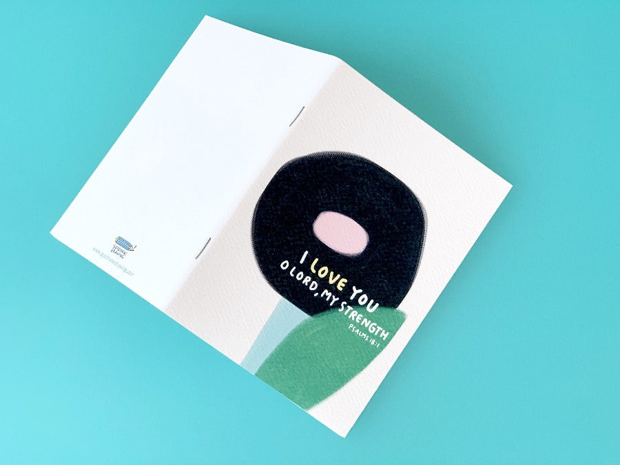 O Lord, My Strength {GND Notebook} - Notebooks by Goodnewsdrawing, The Commandment Co , Singapore Christian gifts shop