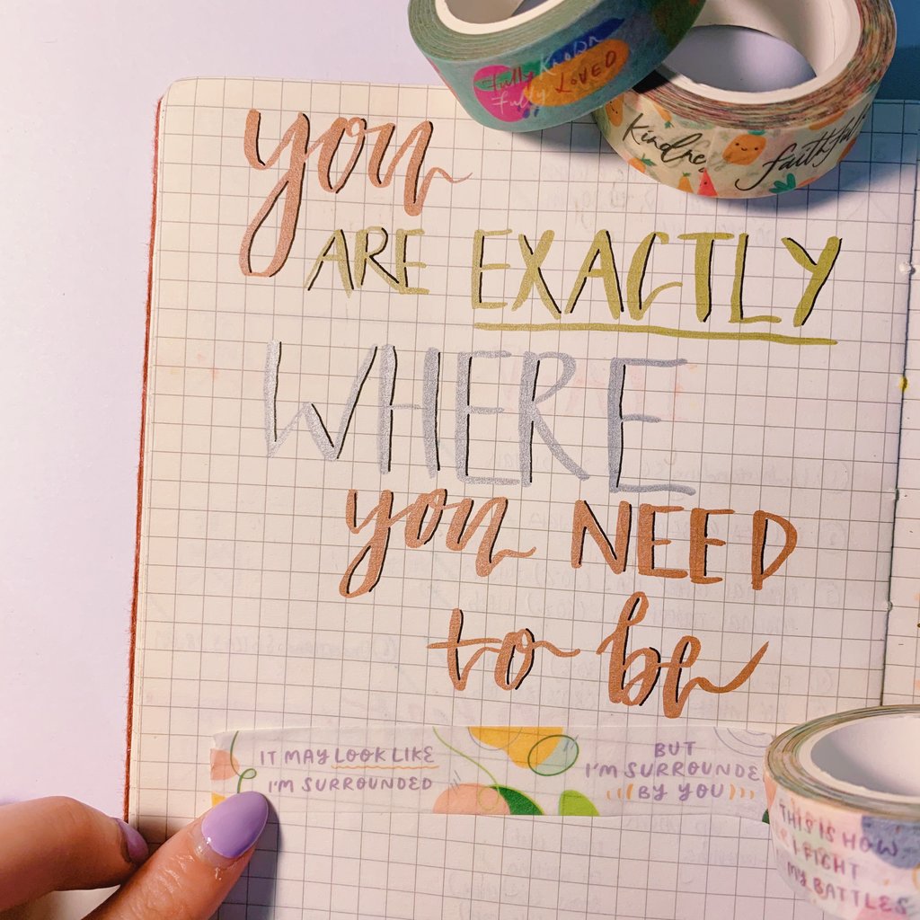 Daily Praise & Worship | Washi Tape - Stickers by The Brave Assembly, The Commandment Co , Singapore Christian gifts shop