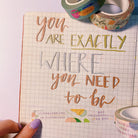 Daily Praise & Worship | Washi Tape - Stickers by The Brave Assembly, The Commandment Co , Singapore Christian gifts shop