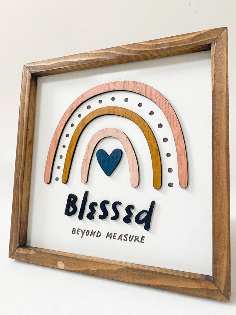 Blessed Beyond Measure {Wood Craft}