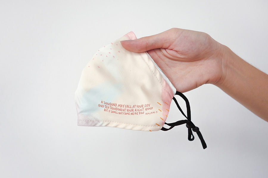 A Thousand May Fall {Face Mask} - Face Mask by The Commandment Co, The Commandment Co , Singapore Christian gifts shop