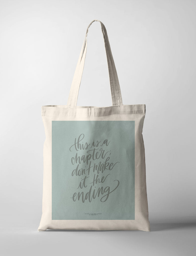 Just A Chapter {Tote Bag}