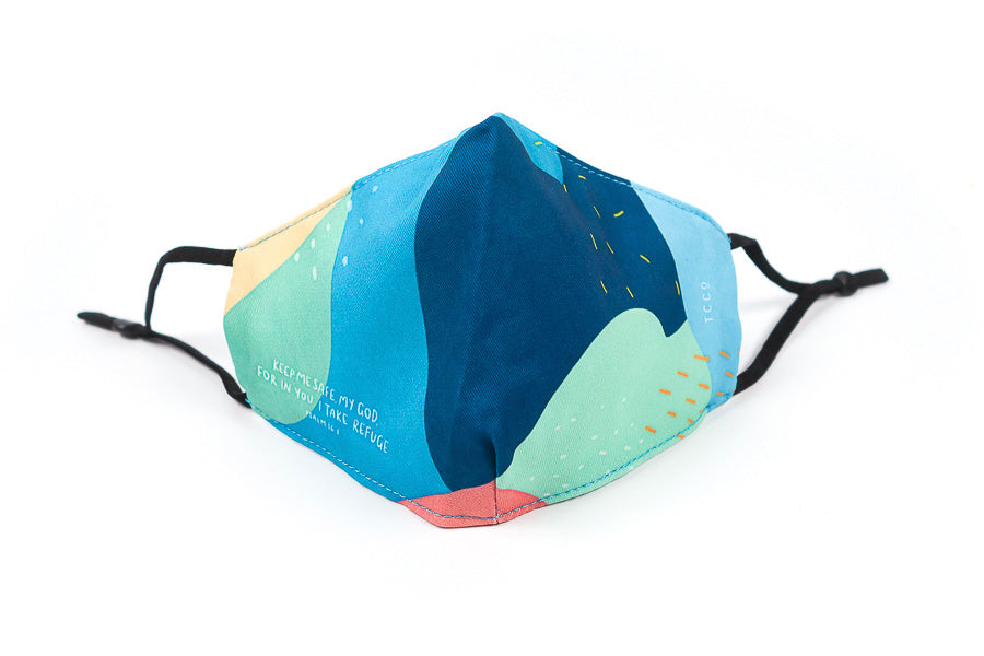Keep Me Safe My God {Kids Face Mask} - Face Mask by The Commandment Co, The Commandment Co , Singapore Christian gifts shop